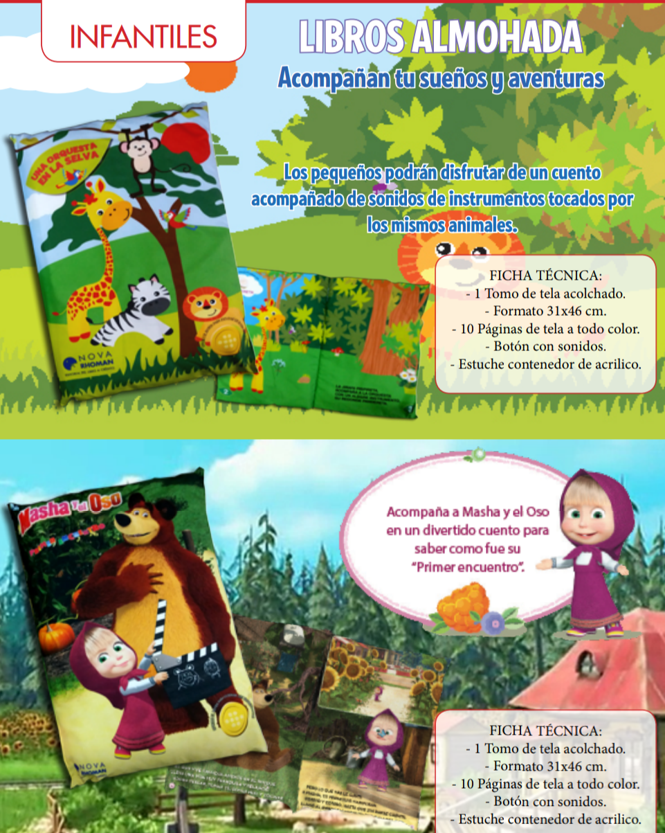 Libro almohada Masha y el Oso – Día de Mermeladas – Educa Libro almohada Masha y el Oso – Día de Mermeladas – Educa